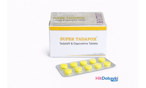 Extra Super Tadapox / Cialis + Dapoxetine