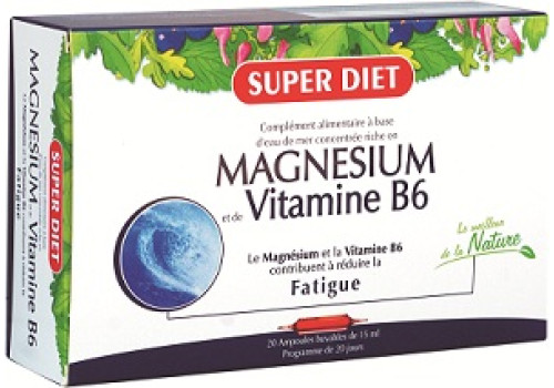 Магнезий от морска вода и витамин В6