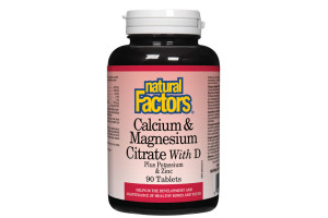 Калций, магнезий и витамин D + калий и цинк